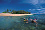 snorkelling from the beach