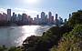 Kaangaroo Pt overlooking Brisbane city