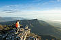 Looking out over the Grampians