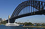 Cruising under the Sydney Harbour Bridge